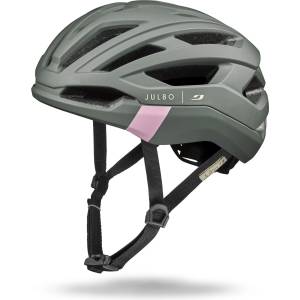 Julbo Каска за шосейно колоездене Julbo Fast Lane Bike helmet - Green Army / Rose - размер 54-58 cm (851-1590-0411)