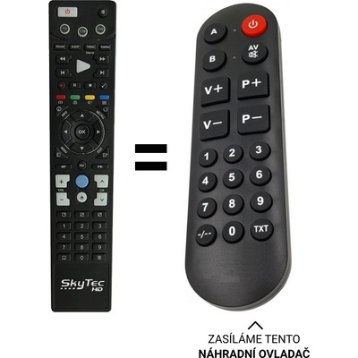Dálkový ovladač Senior HD Box FS-9100 PVR, FS-9105, FS-9200, FS-9300 – Hledejceny.cz
