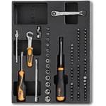 Beta Комплект инструменти в пластмасова тава T85-81, Beta Tools (8206000000)