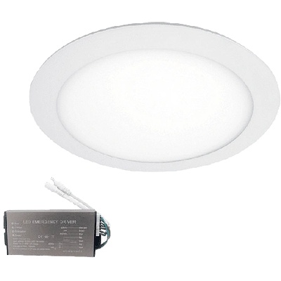 ELMARK Led ПАНЕЛ КРЪГЪЛ 16w 6500k ip65+АВАРИЕН БЛОК (99led616ip65cwe)