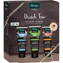 Kneipp Ranné prebudenie 2v1 sprchový gél 75 ml + Ľadové osvieženie 2v1 sprchový gél 75 ml + Plný sily 2v1 sprchový gél 75 ml