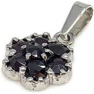 Český Granát Jan Kos jewellery Stříbrný přívěsek 32102480