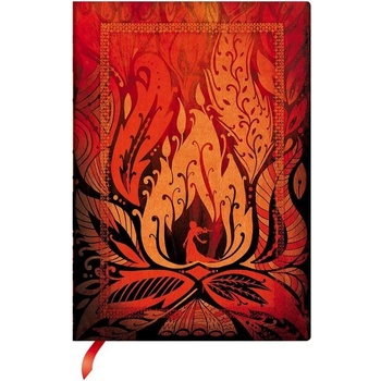 Paperblanks Тефтер Carrie, Midi, широки редове, твърда кориц (1570181556)