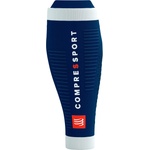 Compressport Компресионни чорапи Compressport R2 3.0 Leg warmers - Estate Blue / White - размер T1 (201-8599-0211)