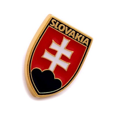 Odznak (pins) Slovakia 2x1,5 cm - farebný