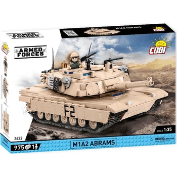 Cobi 2622 Armed Forces Abrams M1A2, 1:35, 975 k, 1 f