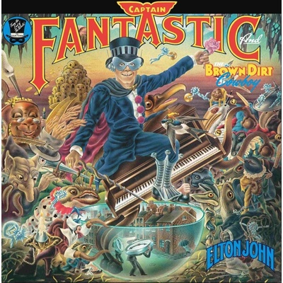 John Elton - Captain Fantastic And The Brown... Coloured Vinyl LP