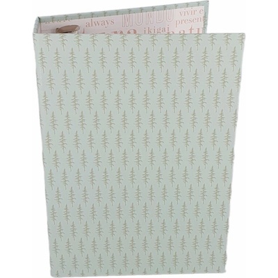 Mintopia Album na scrapbooking 17 × 24 cm - mint se stromy