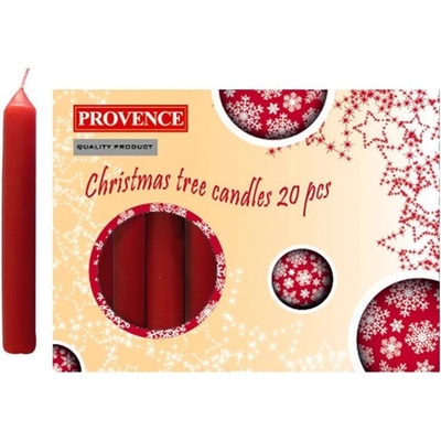Provence vánoční červená 20 ks