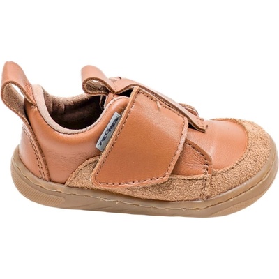 Pegres dětské celoroční barefoot boty SBF640.1 hnědé