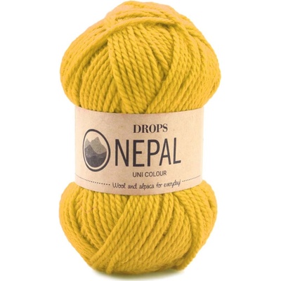 Drops Nepal Uni 2923 žlutá