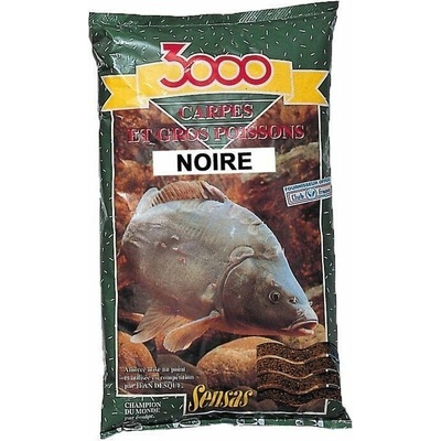 Sensas krmivo 3000 Carpes Noir 1kg