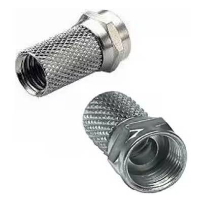 V-Store F - конектор за коаксиален кабел rg6, цинк (букса за коаксиален кабел)