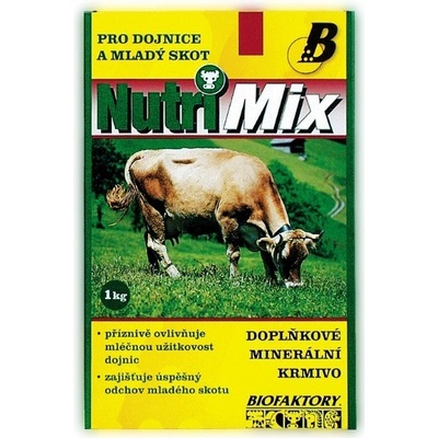 Nutri Mix pre dojnice a mladý hovädzí dobytok plv 20 kg