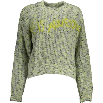Desigual Пуловер за жени desigual, Зелен (22wwjf67_verde_4025)