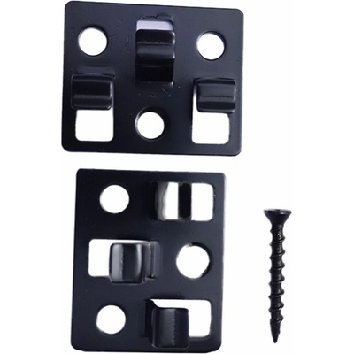 UNVOC Montážní klip spojovací TeraSUN nerez - černá, vč.vrutů – Zbozi.Blesk.cz