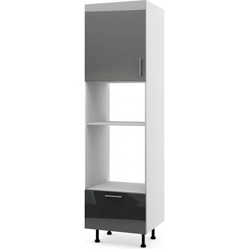 Колонен шкаф за фурна и микровълнова за вграждане Лукс М14