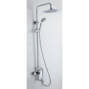 Inter Ceramic Душ система със смесител, пита, слушалка и шлаух ICT 6019 "Азола", Inter Ceramic (6019)