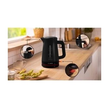 Bosch Kettle MyMoment black Schwarz (TWK3M123)