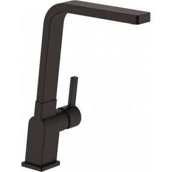 Inter Ceramic Черен кухненски смесител icf 7163105b - хром (7163105b)