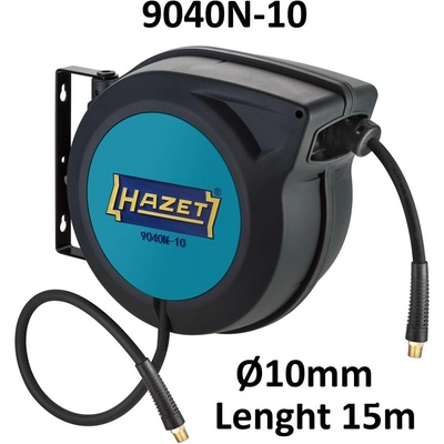 Hazet - Германия Макара за сгъстен въздух o10мм - l 15 метра; hazet 9040n-10
