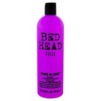 Tigi Bed Head Dumb Blonde Shampoo šampón pro poškozené vlasy 750 ml