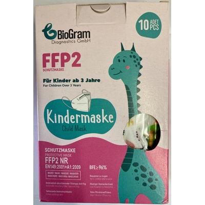 BioGram dětský respirátor FFP2 pro holky 10 ks – Zbozi.Blesk.cz