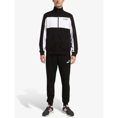 PUMA Poly Colorblock Suit Black/White
