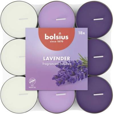 Bolsius Lavender basic 18 ks