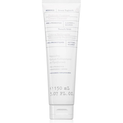 KORRES Greek Yoghurt Probiotic Foaming Cream Cleanser почистваща пяна-крем с пробиотик 150ml