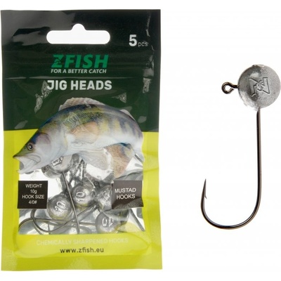 Zfish Jig Head Simply veľ.1 3g 5 ks