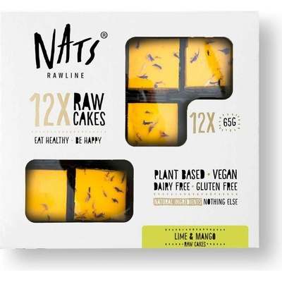 Nats Mrazený Raw Dezert Duo Limetka & Mango 2 x 65 g