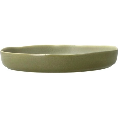 Villa Collection Kameninová servírovací mísa Shoku Pure Green 28 cm