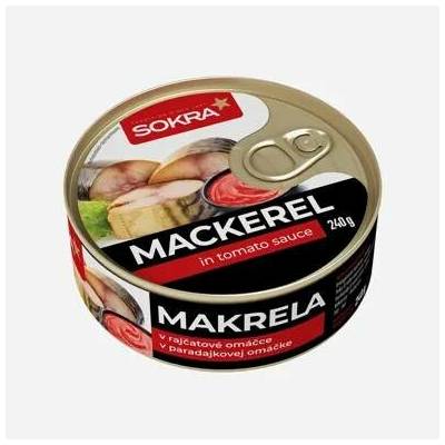 Sokra Makrela v rajčatové omáčce 240 g
