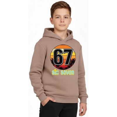 KANU Детско худи(анурак) "six seven 67 (33908)