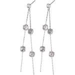 Silenti Jewelry Сребърни обеци "Танц