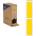 Brady BM-25x75-7643-YL / 312183, Bulk Linerless B-7643 кабелни етикети, 25 mm x 75 mm (312183)