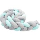 Belisima Mantinel do postieľky vrkoč sivý