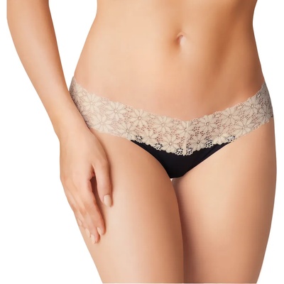 Ewana Дамски прашки в черно-бежов цвят n042eh-6919-beŻ-czarny - Бежов, размер s