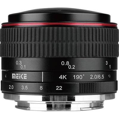 Meike 6,5mm f/2 MC Fisheye circular Canon EF-M