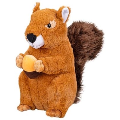 Mikro Обикновена плюшена катерица 33см седяща