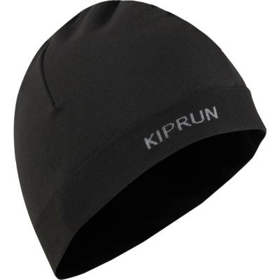 KIPRUN Unisex bežecká čiapka Kiprun čierna dospelí