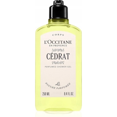 Sprchový gel L'OCCITANE Cédrat 250 ml vyrobeno ve Francii