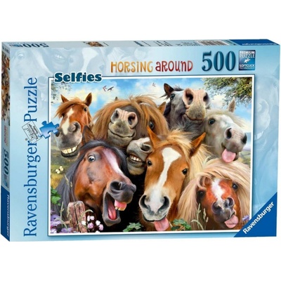 Ravensburger S koňmi 500 dílků