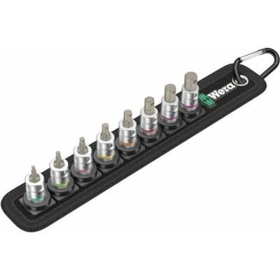 Wera 003881 Sada Belt A 2 Zástrčné nástavce inbus pro Zyklop (8 ks)
