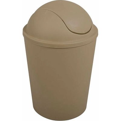 MSV výklopný koš Ako, šedohnědý, plast, 5,5 l