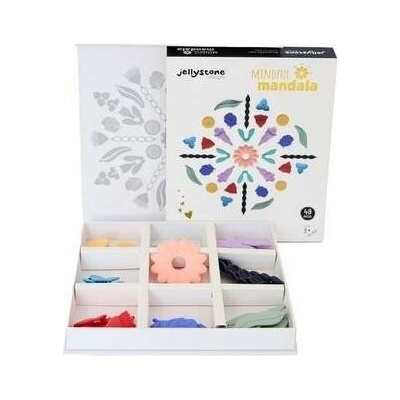 Jellystone Designs Senzorická antistresová mandala dúhová