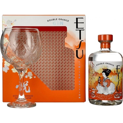 Etsu Japanese Gin 43% 0,7 l (dárkové balení 1 sklenička)
