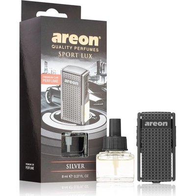 Areon Car Black Edition Silver aроматизатор за автомобил 8ml