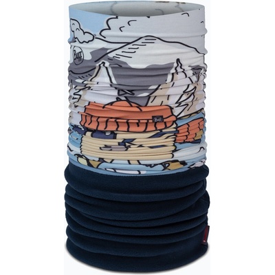Buff Detská multifunkčná šatka Polar teal blue